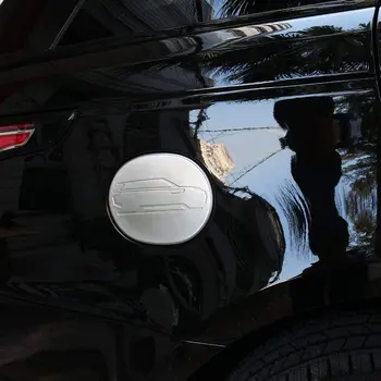 Pentru Land Rover Range Rover Sport 2014-2017, ABS Cromat Rezervor de Combustibil din Plastic Capac de Acoperire Mat Argintiu Trim