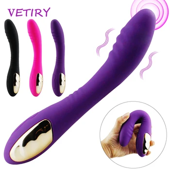 10 Viteza Dildo Vibrator Magic Wand G-spot Masaj Clitoris Vagin Stimularea Jucarii Sexuale pentru Femei Masturbare Adult Sex Produsele