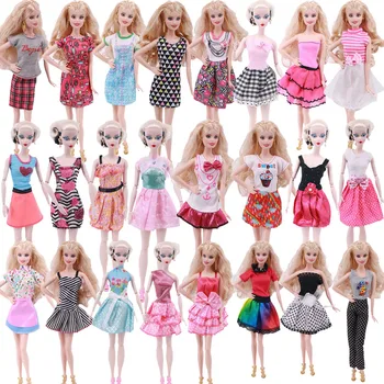 Haine Pentru Barbiees Păpuși Uniformă&Pijamale si Rochii Pentru Barbiees Casual&Uzura de Partid Papusa Tinuta, Haine, Accesorii Fete ToyGift