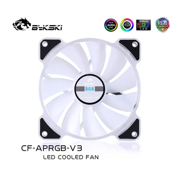 Bykski CF-APRGB-V3 Regla RGB de Răcire Ventilator de 120mm Pc Caz Mut Ventilator de Calculator Radiator Cooler de Racire 12v LED