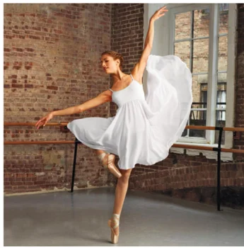 Femei rochie liric rochie de balerină balet rochii pentru femei balet tutu contemporane rochie Profesionala a adultilor, sifon de dans dre