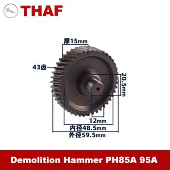 Înlocuire Piese de Schimb 9 Dinți Gear 7 Dinți Potrivite Pentru Hitachi Ciocan de Demolare PH85A PH95A