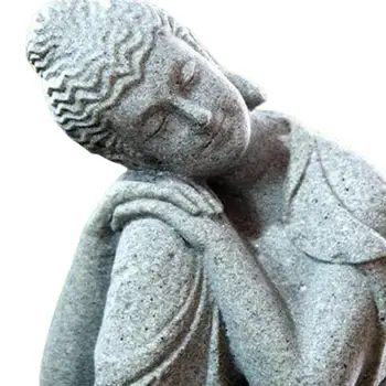 Mini Statui ale lui Buddha de Mana Odihnindu-se de Dormit Buddha Sculptură Figurine pentru Bonsai Yoga Inaugurare Decor