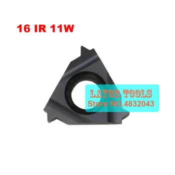 16 IR 11 W ,Indexabile Carbură de Tungsten Filetare Strung Insertii Filetate pentru Strung Titular,fir de cotitură sculelor