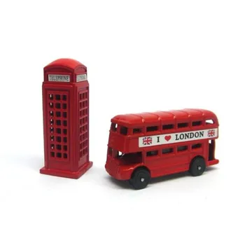 Noi 3D Rășină Iubesc Londra Autobuz Roșu Casa Magnet de Frigider Frigider Magnetice, Autocolant de Călătorie din marea BRITANIE Suveniruri Turistice in Miniatura Meserii