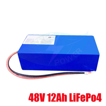 Baterie reîncărcabilă Litiu-Fosfat de Fier Baterie 48V 12Ah Baterii LiFePO4+ 58.4 V 5A Încărcător