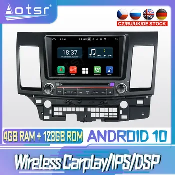 Android 10 PX6 128G Pentru MITSUBISHI LANCER 2006 2012 DVD Navigatie GPS Auto Radio Stereo Video Player Multimedia Unitate 2din