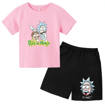 Sport și agrement tricou + pantaloni scurți 2022 vară soare moda all-meci costum de băiat drăguț fată fermecătoare de top pentru copii toddler scurt sl