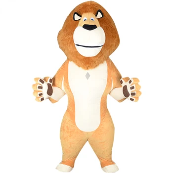 Noi 2,6 m Leu Gonflabile Cosplay Costum Leu, Animale Mascota Costum Pentru Publicitate Personaliza Potrivit Pentru 1.7 m 1.95 m Adult