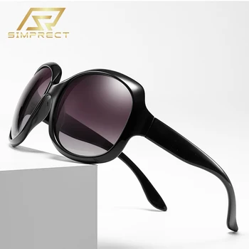 QVISELD Polarizat ochelari de Soare Femei 2022 Moda Pătrat Supradimensionat Ochelari de Soare Lxuruy de Brand Designer de Epocă Nuante Pentru Femei