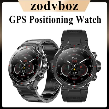 Nou în aer liber, de Poziționare GPS Ceas Inteligent Bărbați Ecran AMOLED IP68 Impermeabil Sport Fitness GPS Smartwatch Oameni pentru Huawei, Xiaomi