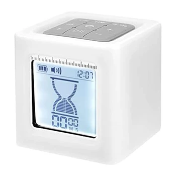 Bucătărie Timer-Clepsidra Digital Cube Timer Ceas De Bucătărie Lumina De Noapte Numărătoare Inversă Cronometru De Gestionare A Timpului Pentru Gatit,Etc Promoti