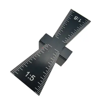 Aluminiu coadă de rândunică marker layout instrument de măsurare de măsurare gauge șablon