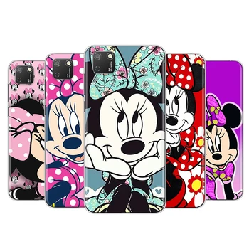 Pentru Onoare 50 SE V30 30i 30 30 20 20E 20 V20 Pro 5G Plus Lite Transparent Cazul în care Telefonul Disney Minnie Mouse-ul Drăguț Moale TPU Acoperire