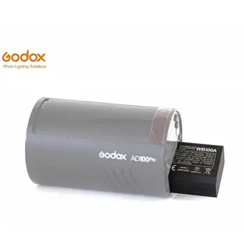 Godox WB100 Baterie WB100A Litiu DC 7.2 V 3000mAh 21.6 W Pentru AD100 Pro Ring72 Macro LED-uri de Lumină Inel