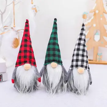 Legat Barba Gnome Manual Suedez Třmte Elf De Crăciun Doll Figurine De Jucărie Ornamente Acasă Decorare Masă De Crăciun Consumabile Partid