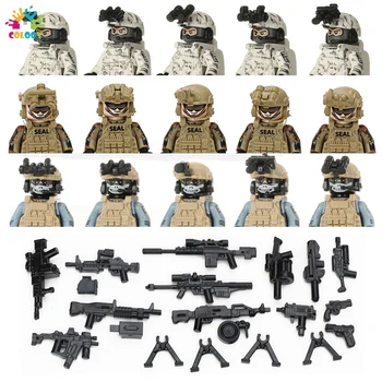 Copii Tosy Forțelor Speciale De Soldați Ai Armatei Blocuri MIni Figurine Cărămizi Jucării Educative Pentru Copii Cadouri De Craciun