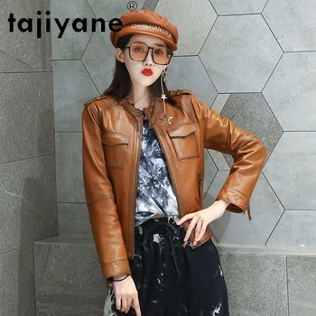 Tajiyane 2021 Real Geaca de Piele pentru Femei piele de Oaie Autentic Haine Femei Haine Stil coreean de Înaltă Calitate Mujer Chaqueta TN1733