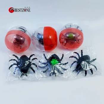 100buc 48*52MM 1.9*2Inch Jucărie din Plastic Capsule Surpriză Bile Cu Spider Lipicios Jucarii Copii Cadou de Coajă de ou Pentru automatele de