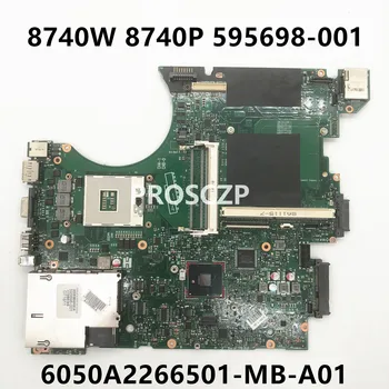 595698-001 595698-501 595698-601 de Înaltă Calitate, Placa de baza Pentru Elitebook 8740W 8740P Laptop Placa de baza QM57 DDR3 100% Testate Complet