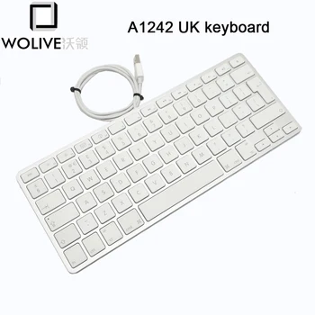 Wolive Noua tastatura pentru Apple A1242 USB Cablu Compact Keyboard layout UK