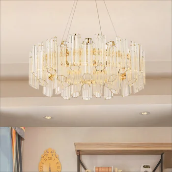 led-uri moderne Candelabru de Cristal Ramură de Copac agățat lumini de Iluminat Interior Hanglamp Corpuri de Iluminat Sufragerie Dormitor