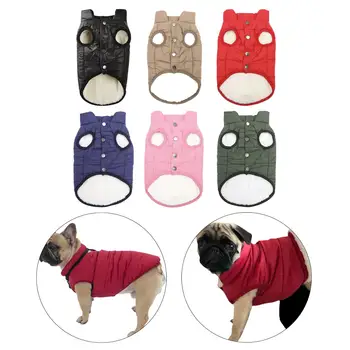 Îmbrăcăminte pentru animale de companie Strat de Îmbrăcăminte JacketFleece și Căptușeală Cald Câine de Iarnă Caine Mic Sacou Haine Catelus