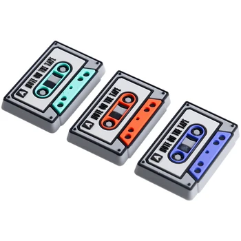 3PCS/Set Mini Retro Banda Magneti de Frigider Dreptunghi Tablă Magneți de Frigider de Birou Acasă Decorative Autocolante Magnetice