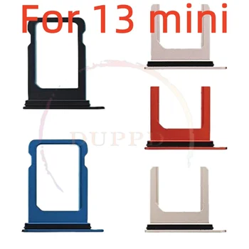 2 BUC/LOT Nou Single Dual Sim Card Tray Holder Slot Pentru Iphone 13 Mini-piesa de schimb Adaptor Priza