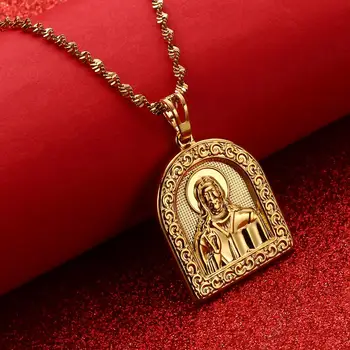 Portretul lui Isus Pandantiv Coliere pentru Femei Fata de Religia Creștină de Bijuterii Cadou