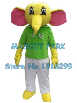 elefant verde mascota costum personalizat personaj de desene animate pentru adulți dimensiune cosply costum de carnaval 3179