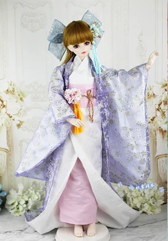 1/4 1/3 BJD Accesorii haine papusa kimono Japonez yukata pentru BJD/SD MSD SD13,nu include papusa, pantofi,peruci și alte E2490