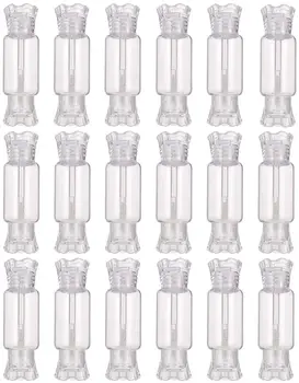 20buc Gol Lipgloss Tub de Bomboane Forma de Luciu de Buze transparent Sticle de Balsam de Buze Containere DIY Reîncărcabile Recipiente Cosmetice