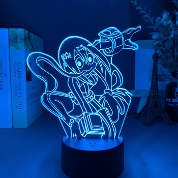3d Lampa Anime Eroul Meu Lampă pentru Dormitorul Copilului Jucarii Copii Decorare Cadou de Ziua de nastere a Condus Lumina de Noapte mediul Academic Decor de Crăciun