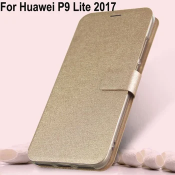 Cazuri de telefon Pentru Huawei P9 Lite 2017 Caz Acoperire Portofel din Piele Flip Telefon Funda Pentru Huawei P 9 Lite P9Lite Telefon caz shell