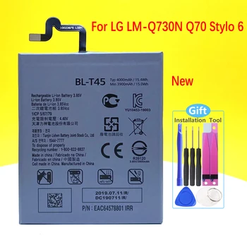 100% NOU 4000mAh BL-T45 Pentru LG LM-Q730N Q70 Q730VMW Stylo 6 Stylo6 Baterie de Înaltă Calitate