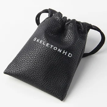 Logo-ul personalizat Minunat gros și moale PU cordon geanta pentru bijuterii pentru cadou